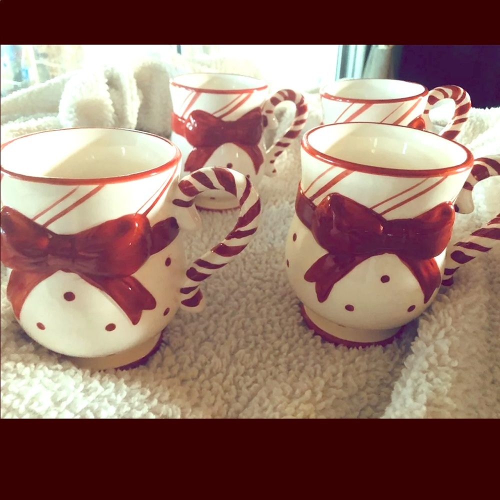 Set Christmas mugs